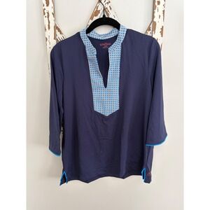 Women's Kinona  Golf Shirt Size Medium 3/4 Sleeve